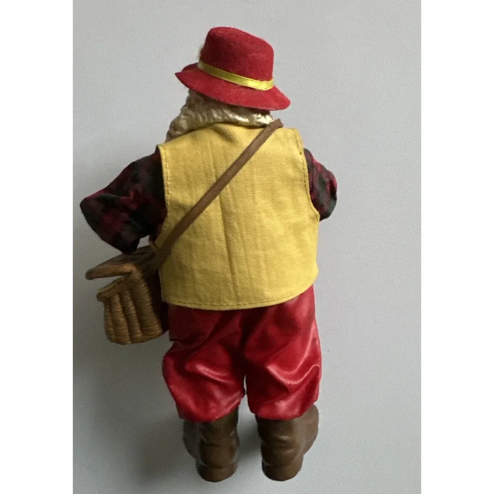 Santa Fishing Figurine‎ Fishtales Orig Box Kurt Adler KSA Fabriche NEW, Vintage